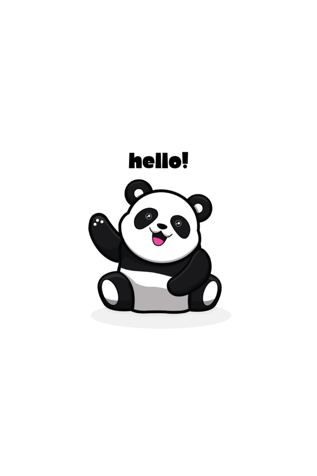 Panda Crop Top