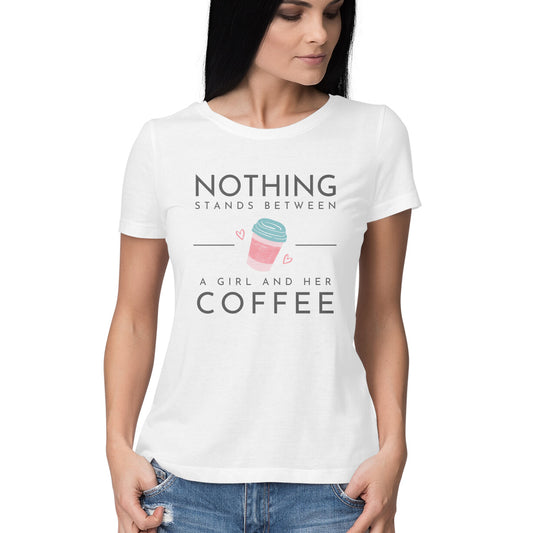 Girl & her coffee