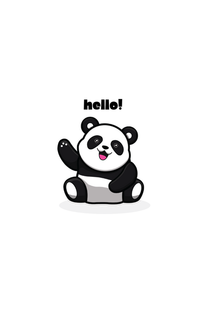 Panda Crop Top
